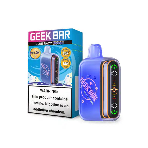 Blue Razz Hubba Disposable Vape - Geek Bar Pulse 2