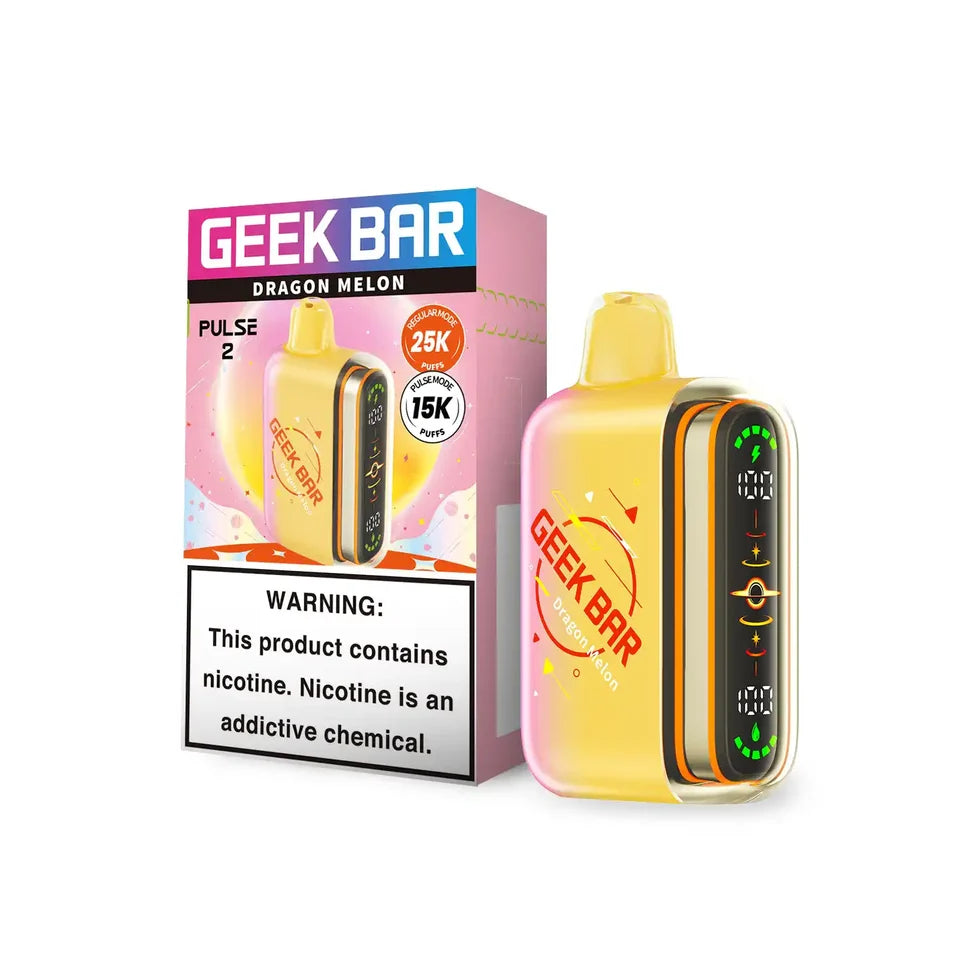 Dragon Melon Disposable Vape - Geek Bar Pulse 2 25K