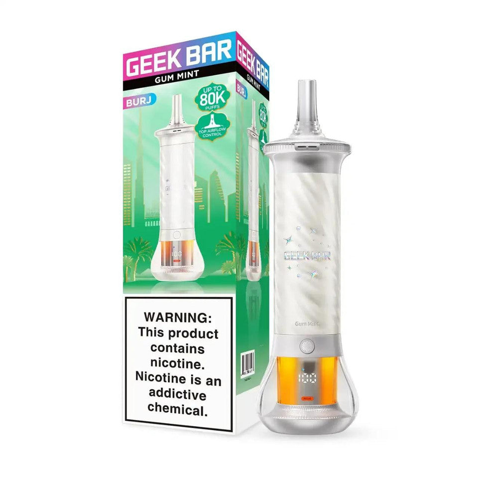 Gum Mint - Geek Bar Pulse X 2 50K disposable vape packaging 
