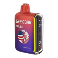 Watermelon Ice Disposable Vape - Geek Bar Pulse X 25000 Patriot Edition