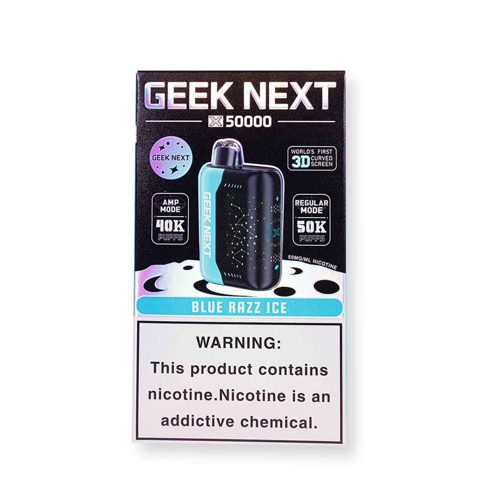 Blue Razz Ice Disposable Vape - Geek Next X 50000