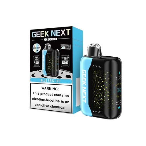 Blue Razz Ice - Geek Next X 50000 | Online Vape Shop