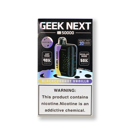 Blackcurrant Vanilla - Geek Next X 50000 | Online Vape Shop