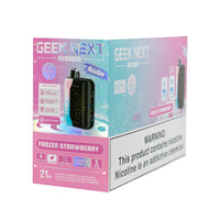 Frozen Strawberry Geek Next X 50000 disposable vape packaging