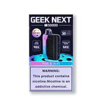 Pink & Blue Geek Next X 50000 disposable vape box