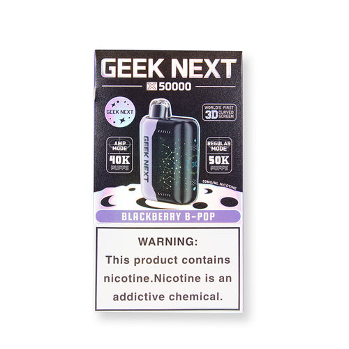 Blackberry B-Pop - Geek Next X 50000 | Online Vape Shop