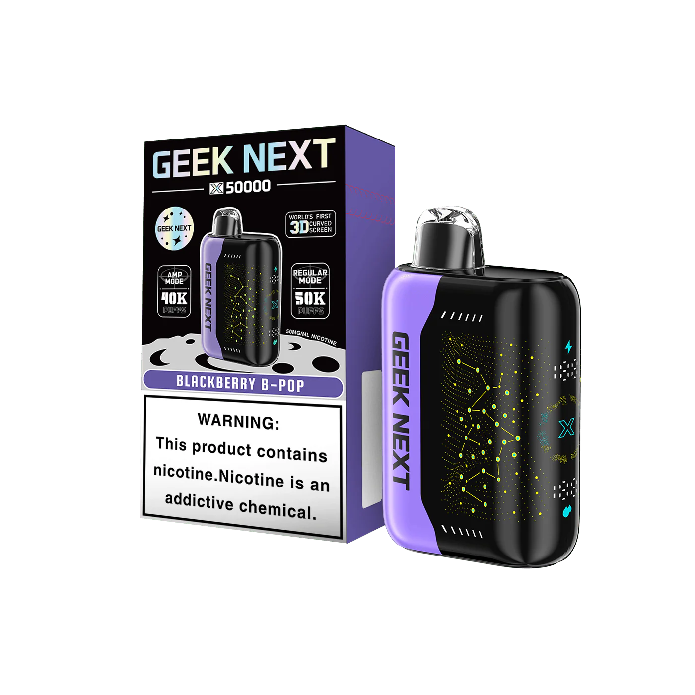 Blackberry B-Pop Disposable Vape - Geek Next X 50000