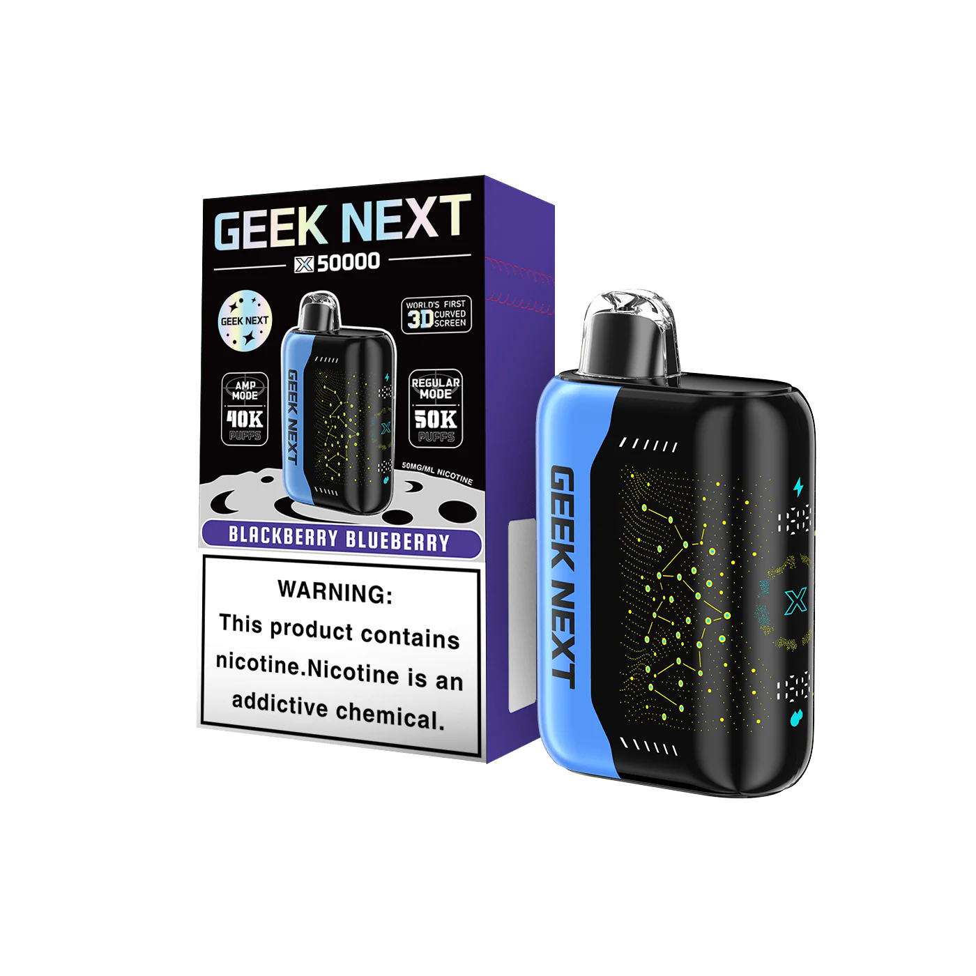 Blackberry Blueberry Disposable Vape - Geek Next X 50000