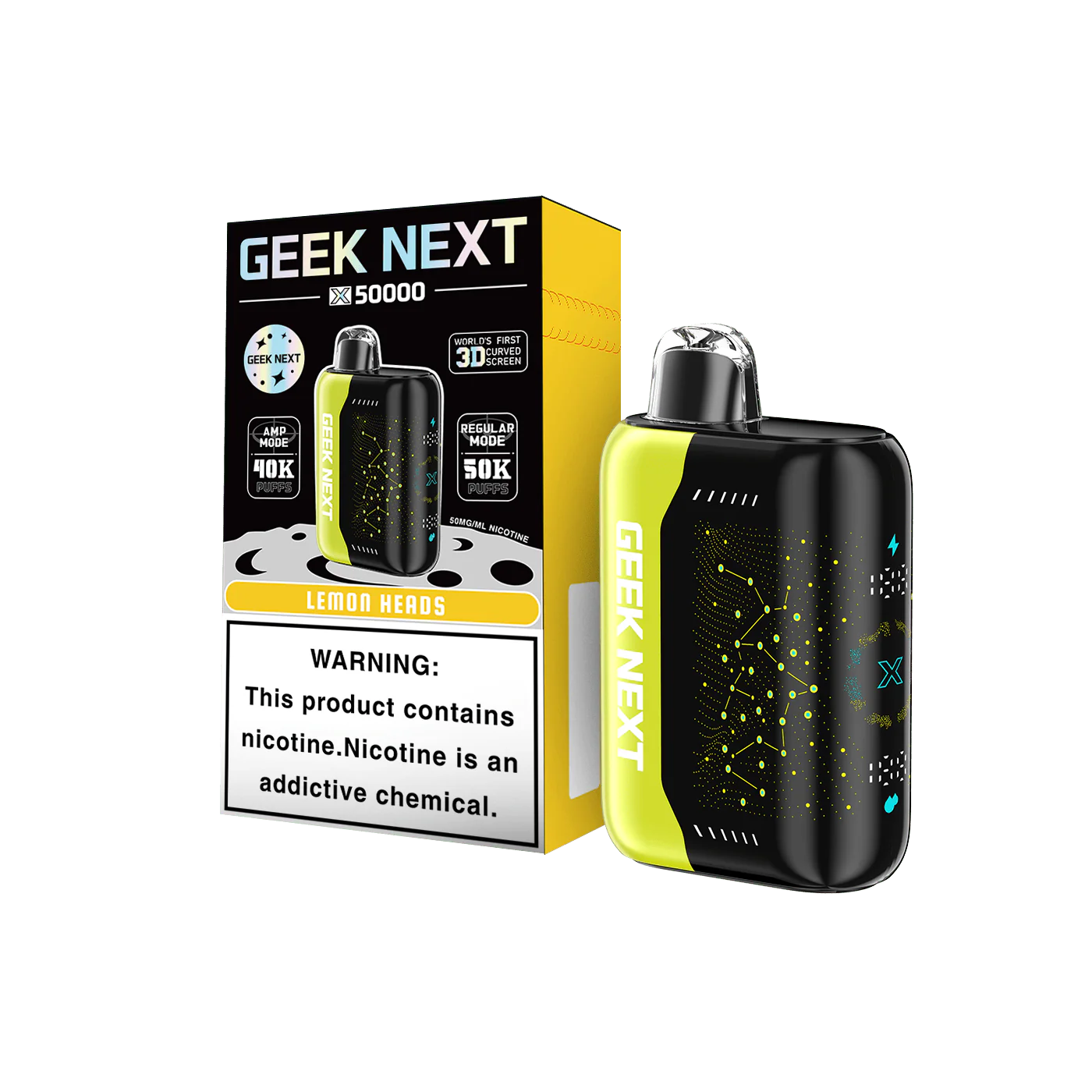 Lemon Heads Disposable Vape - Geek Next X 50000
