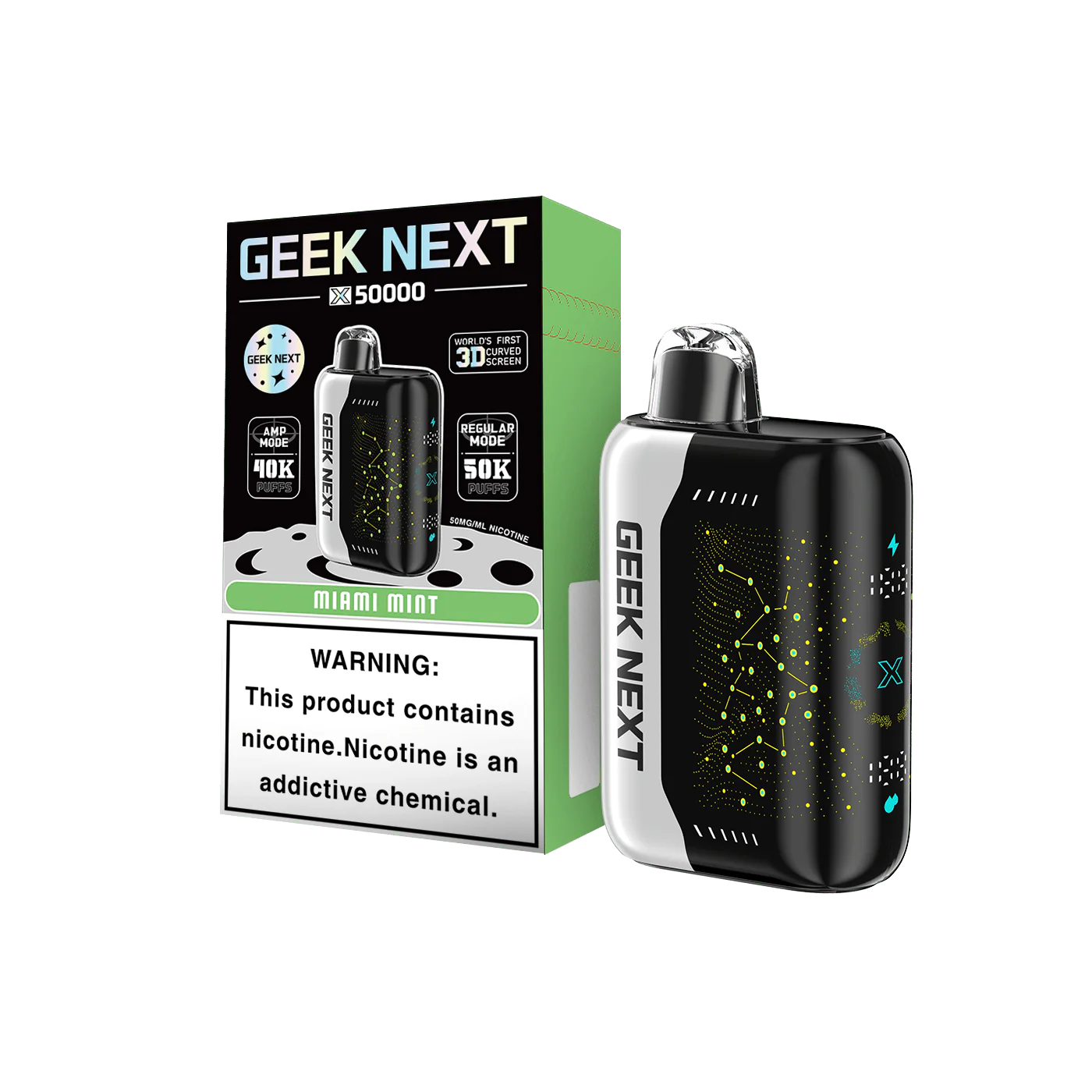Miami Mint Disposable Vape - Geek Next X 50000