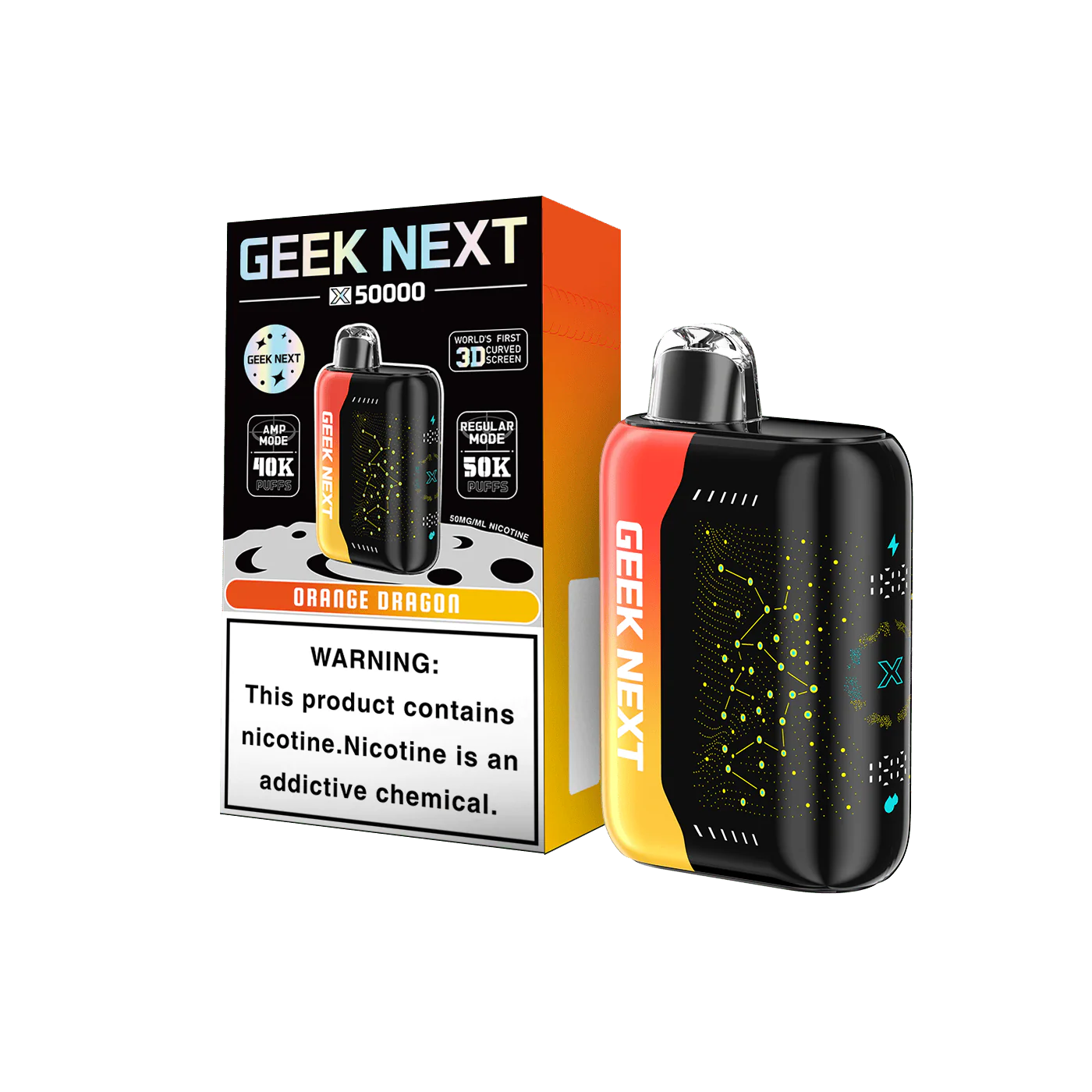 Orange Dragon Disposable Vape - Geek Next X 50000