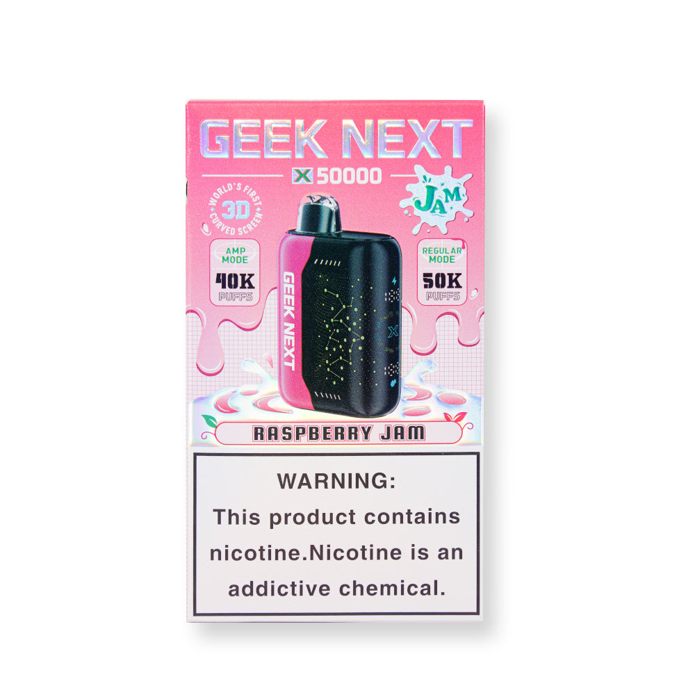Raspberry Jam Disposable Vape - Geek Next X 50000