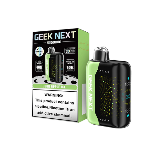 Sour Apple Ice - Geek Next X 50000 | Online Vape Shop