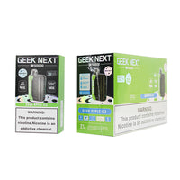 Sour Apple Ice Geek Next X 50000 Disposable Vape Packaging