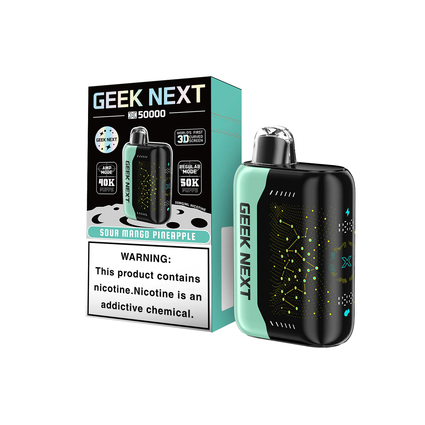 Sour Mango Pineapple Disposable Vape - Geek Next X 50000