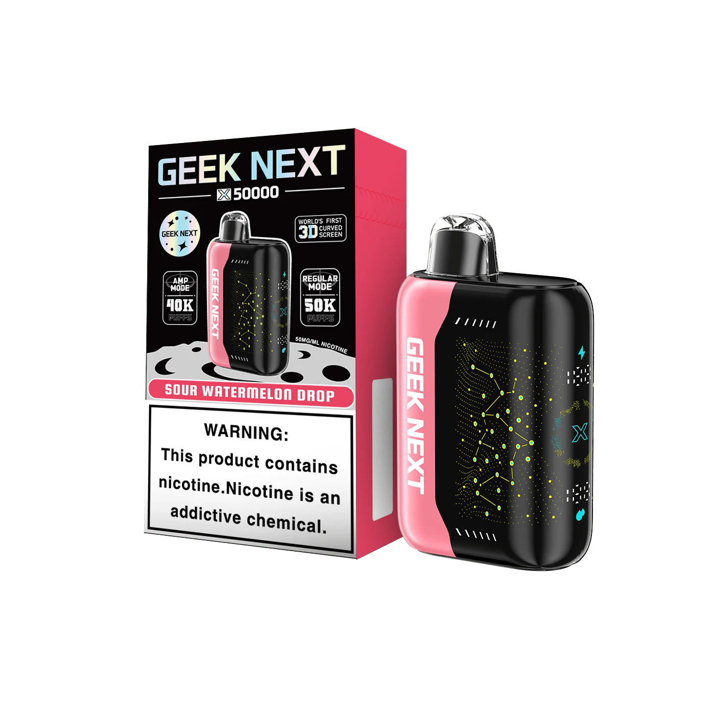 Sour Watermelon drop Disposable Vape - Geek Next X 50000