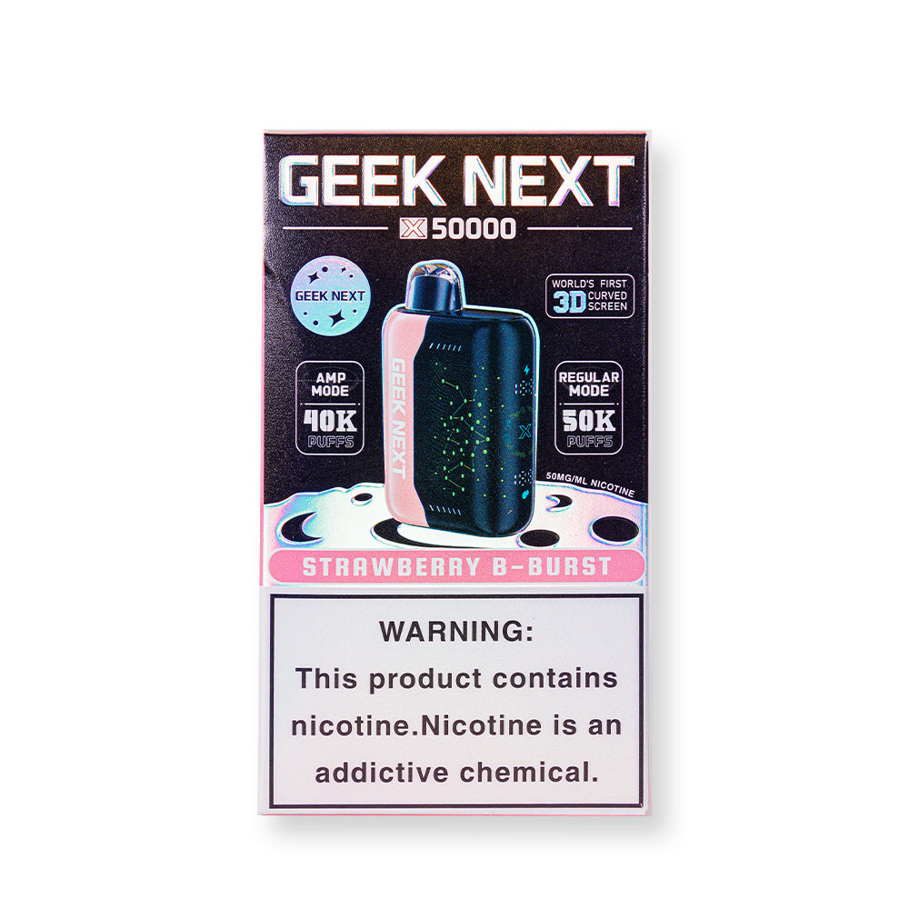 Strawberry B-Burst Disposable Vape -Geek Next X 50000