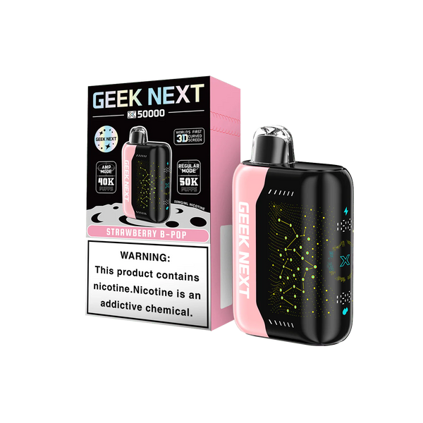 strawberry b-burst geek bar flavor - Next X 50000 low sweetness mint Flavor:Summertime (Strawberry Kiwi Lemonade) Geek Bar Pulse X