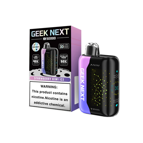 Strawberry Kiwi Ice - Geek Next X 50000 | Online Vape Shop