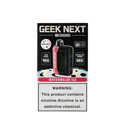 Watermelon Ice - Geek Next X 50000 | Online Vape Shop