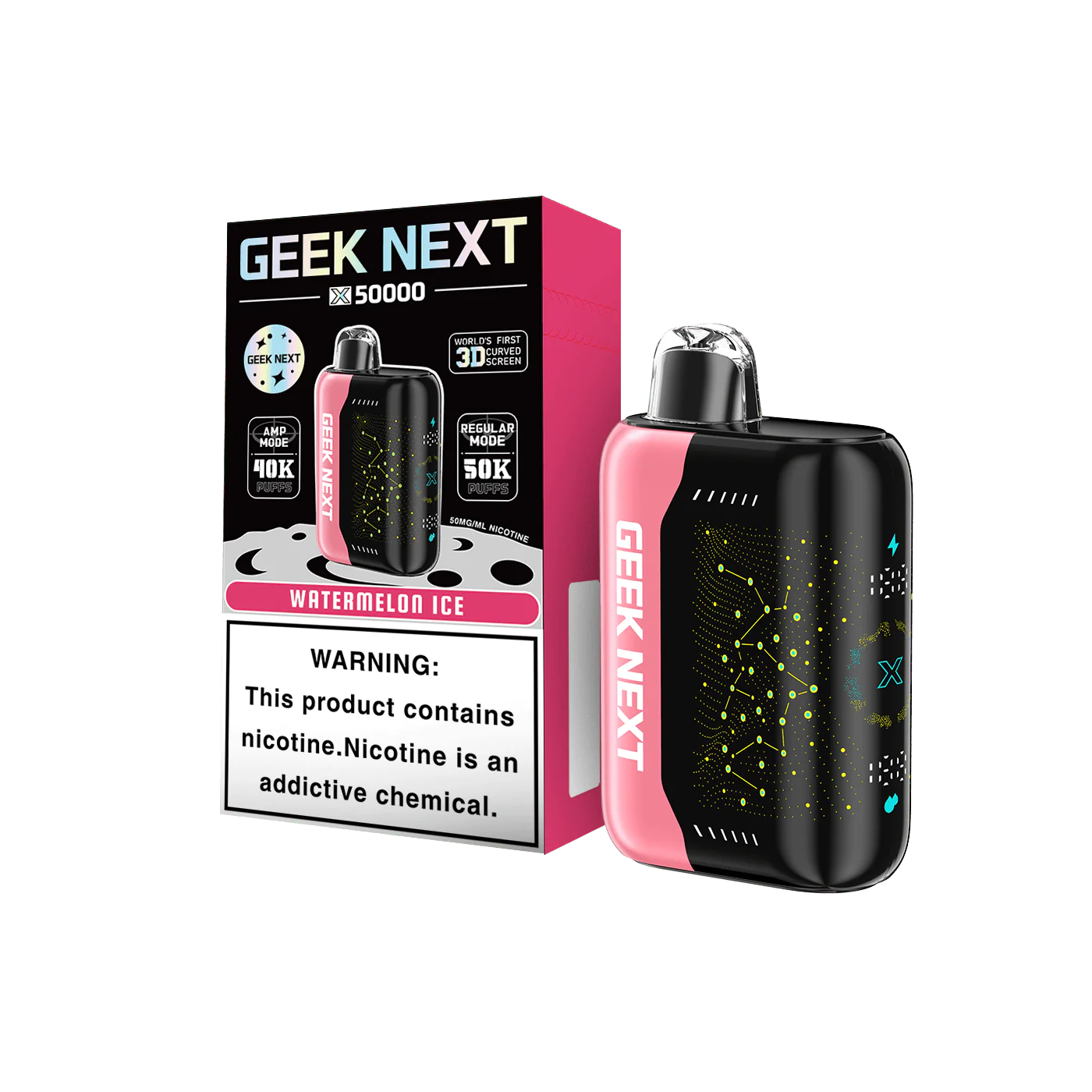 Watermelon Ice Disposable Vape - Geek Next X 50000