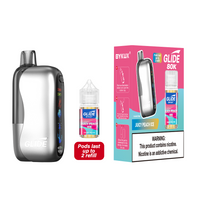 Juicy Peach Ice Glide 80K Kit disposable vape packaging 