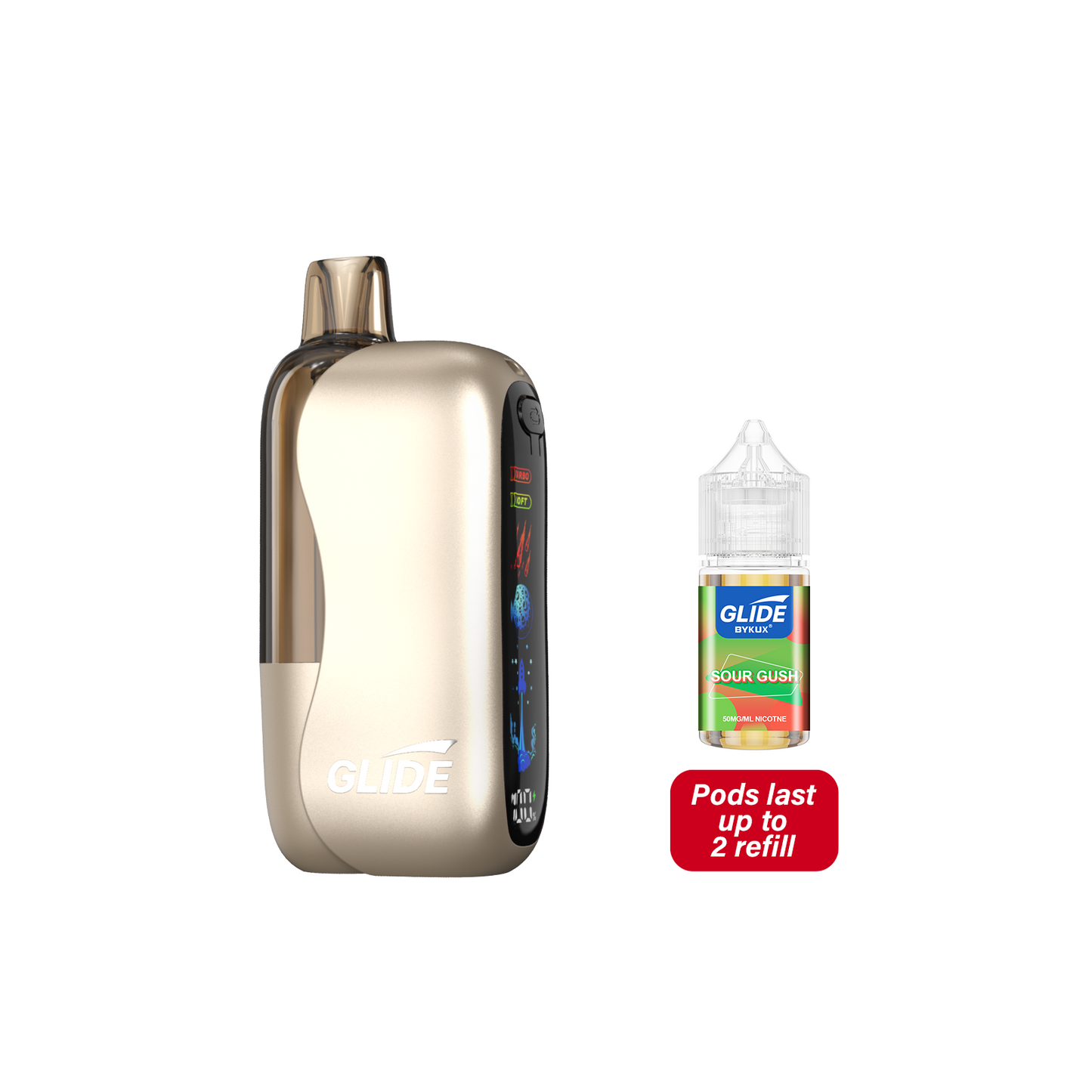 Sour Gush Disposable Vape - Glide 80K Kit