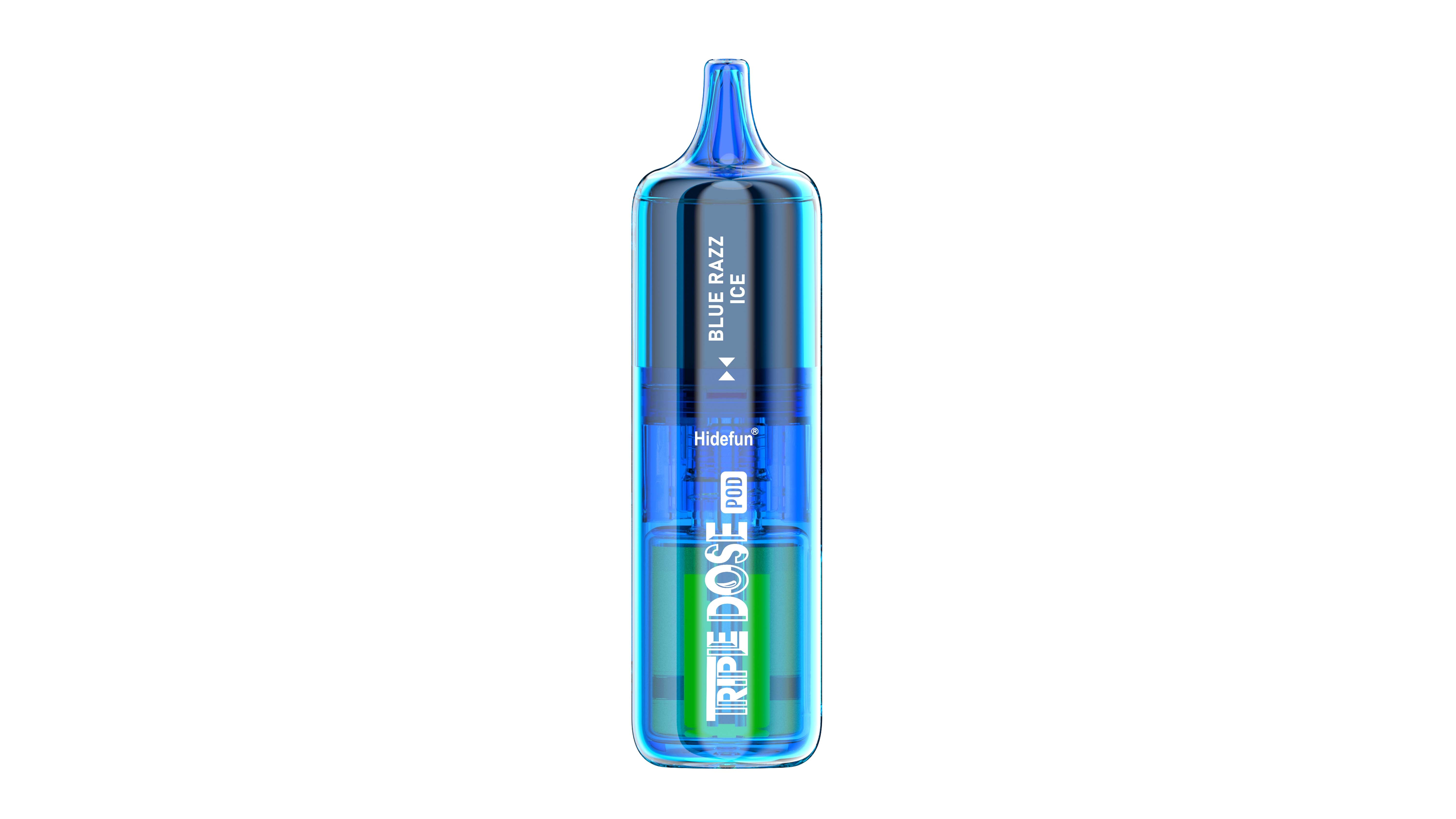 Blue Razz Ice Disposable Vape - Hidefun Triple Dose 100K Pod