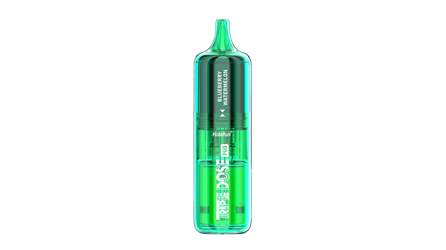 Blueberry Watermelon Disposable Vape - Hidefun Triple Dose 100K Pod