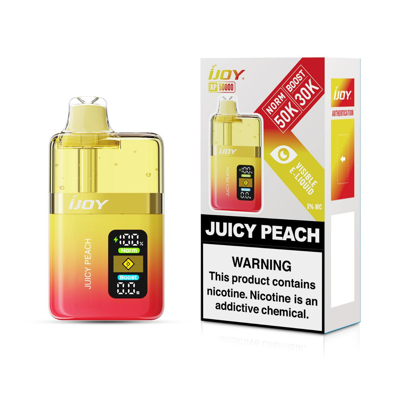 Juicy Peach - IJoy XP50000 | Online Vape Shop