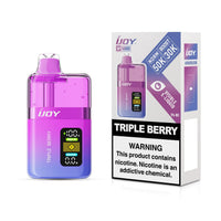 Triple Berry IJoy XP50000 disposable vape packaging 
