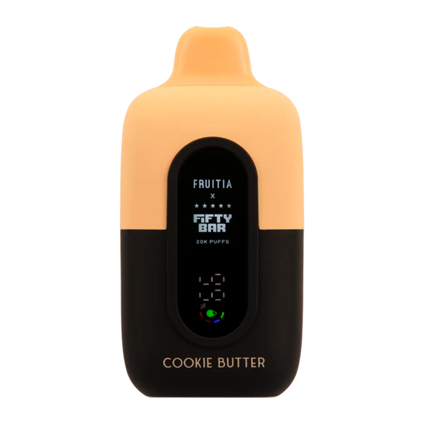 Cookie Butter Fruitia x Fifty Bar 20K - Black Coral