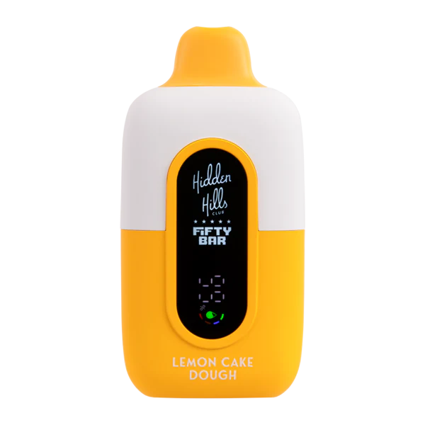 Lemon Cake Dough Hidden Hills x Fifty Bar 20K - Black Coral