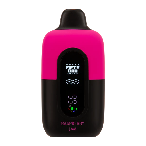 Raspberry Jam Fifty Bar 20K - Black Coral