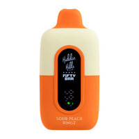 Sour Peach Ringz Hidden Hills x Fifty Bar 20K - Black Coral