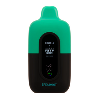 Spearmint Fruitia x Fifty Bar 20K - Black Coral