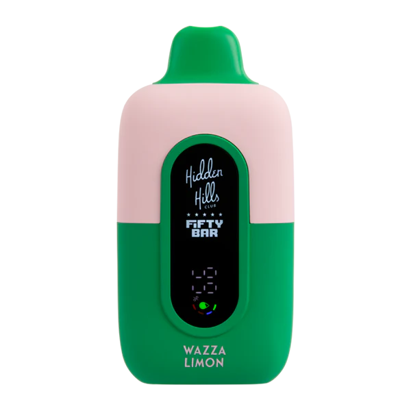 Wazza Limon Hidden Hills x Fifty Bar 20K - Black Coral