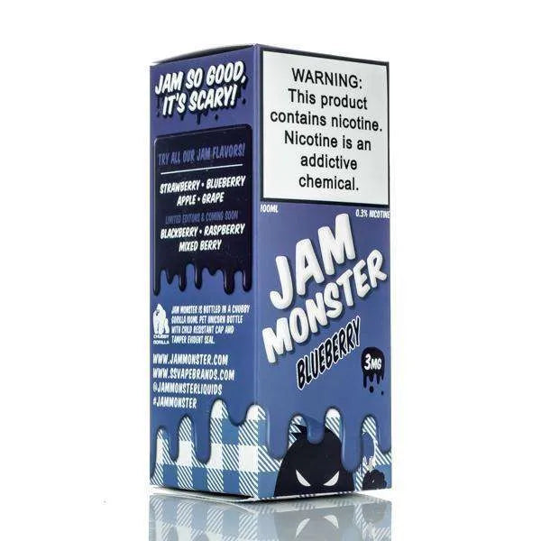 Jam Monster - Blueberry Jam - 100ml - Black Coral