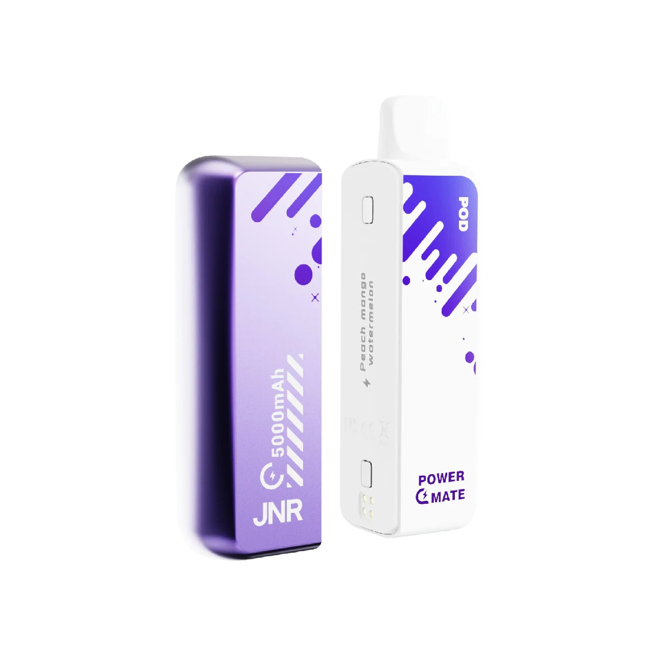 Peach Mango Watermelon Disposable Vape - JNR Power Mate 30K Kit 