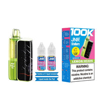 Lemon Heads JNR Stellarc 100K Kit disposable vape packaging 