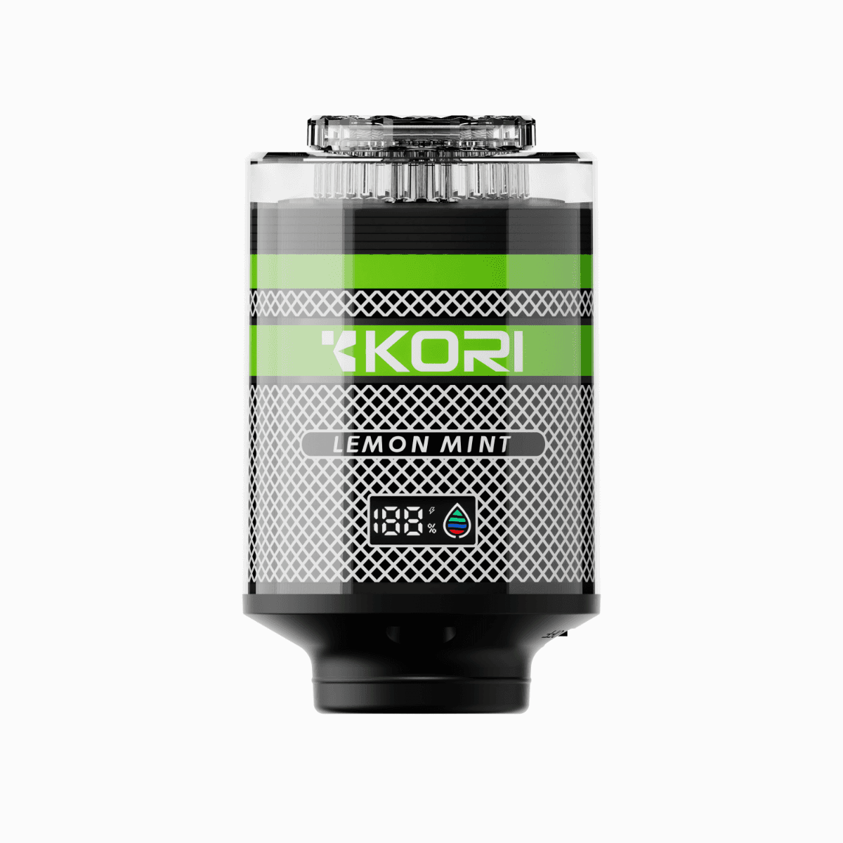 KORI E-Hookah Head 100K 2-in-1 Disposable E-Hookah - Black Coral