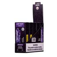 Grape Cloudd Lost Mary MO5000 - Black Coral