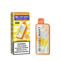 Tropical Lemonade Lost Mary MT35000 Turbo Disposable Vape Packaging