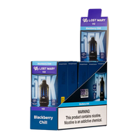 Blackberry Chill Lost Mary Viz 55K Disposable Vape Packaging