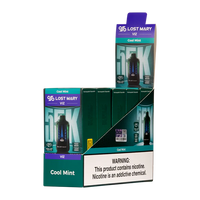 Cool Mint Lost Mary Viz 55K Disposable Vape Packaging