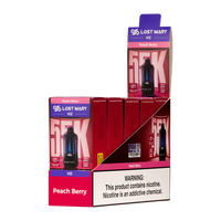 Peach Berry Lost Mary Viz 55K Disposable Vape Packaging