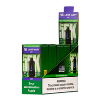 Sour Watermelon Apple Lost Mary Viz 55K Disposable Vape Packaging