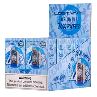 Ice Cap Lost Vape Orion Bar 7500 disposable vape packaging 