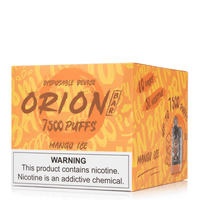 Mango Ice Lost Vape Orion Bar 7500 disposable vape packaging 