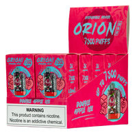 Double Apple Ice Lost Vape Orion Bar 7500 disposable vape packaging 
